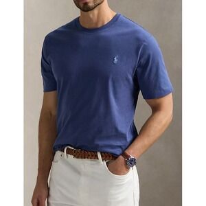 MENS RALPH LAUREN POLO S/S T-SHIRT~2XL TALL~BLUE~